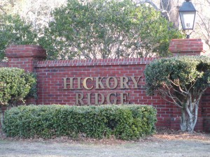 "Hickory Ridge" Subdivision, Mobile, Alabama.